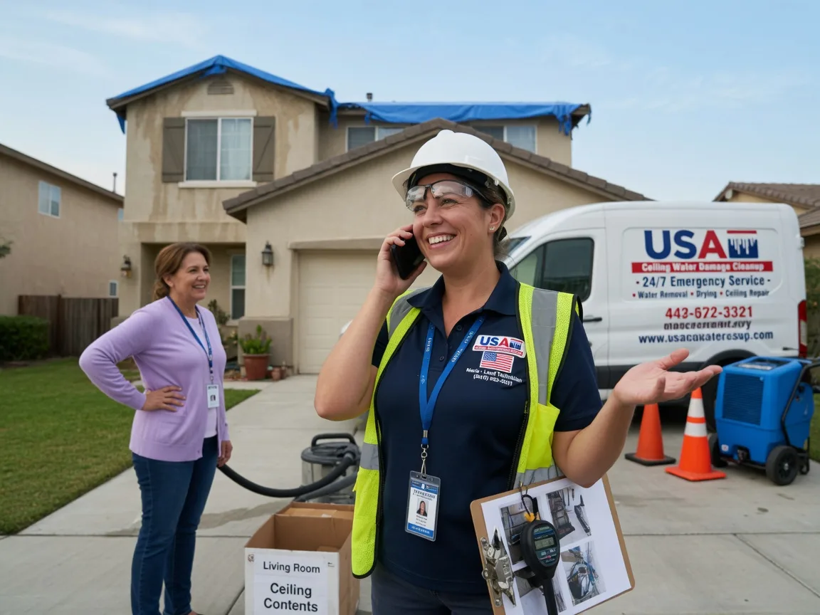 Ceiling Water Damage Restoration Upland, CA FAQs
